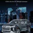 2PCS Car Screen Protector for Hyundai Palisade 2024 2025 2023 2022 2021 2020 Accessories Rear-seat Air Conditioning Nano Touchscreen Protector Film HD Clear Bubble Free