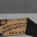 Desk Pad Mat Gaming Mouse Pads with Coasters Set, Stitched Edges Design Mouse Pad XXL Large Mouse Pad for Laptop Computers Retro Ouija Board Desk Writing Mat for Office & Home 31.5x 11.8