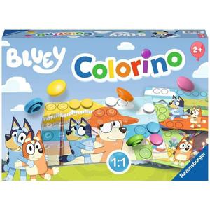 Ravensburger 22684 Bluey Colorino  Educational Color Matching Game for Kids Ages 2+ | Develops Fine Motor Skills & Encourages Creative Play | Featuring Bluey, Bingo, Bandit & Chilli
