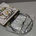 Bathroom Counter Organizer, Black Perfume Organizer for Dresser, 2 Tier Bathroom Organizer Countertop, Vanity Makeup Organizers, Skincare Display Tray for Bathroom Sink Storage