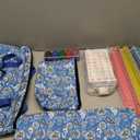 American Mahjong Tile Set(4 Layer), 1.2'' Mahjong Tile Set with Carrying Bag, 160 Blue Travel Mahjong Set, 4 All-in-One Rack/Pushers & Accessories, Unique Gift for Mahjong Lovers, Home/Travel, 1.2 x 0.9 x 0.5 inches