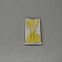 STACY ADAMS mens Satin Solid Bow TieBow Tie (One Size, Banana)