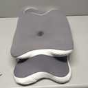 Ergo Pillow for Sleep Apnea, Neck Pain, and Snoring Relief | Cervical Neck Pillow for Side Sleepers | Orthopedic Memory Foam with Ergonomic Support