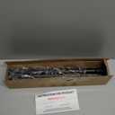 Black Shower Curtain Rod 32 to 43 Inch,1 Inch Diameter Adjustable Spring Tension Stainless Steel Telescoping Rod,Easy Install,No Rust