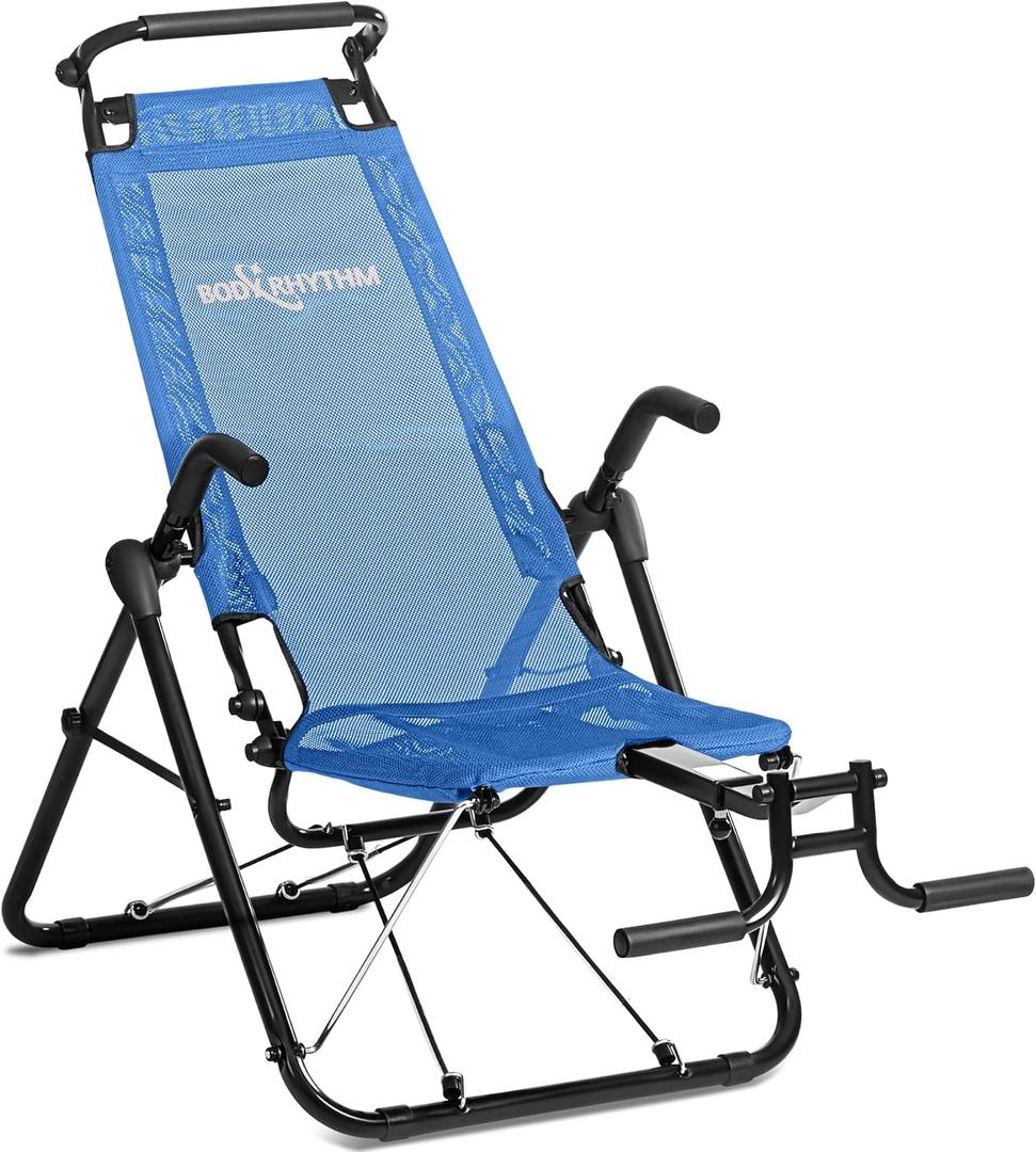 BODYRHYTHM Core & Ab Lounge Workout Chair, an Fitness System for Muscle Activating Workout and Inversion Therapy for Back Relief to Burn Calories and Work Muscles Simultaneously