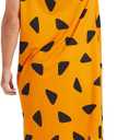 Adult Men Costume Cosplay Halloween Party Cavemen Outfit (XL)