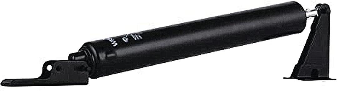 Wright Products Pneumatic Storm Door Closer  Adjustable, Smooth-Closing with Hold-Open Washer (Transitional, Black) (One Size)