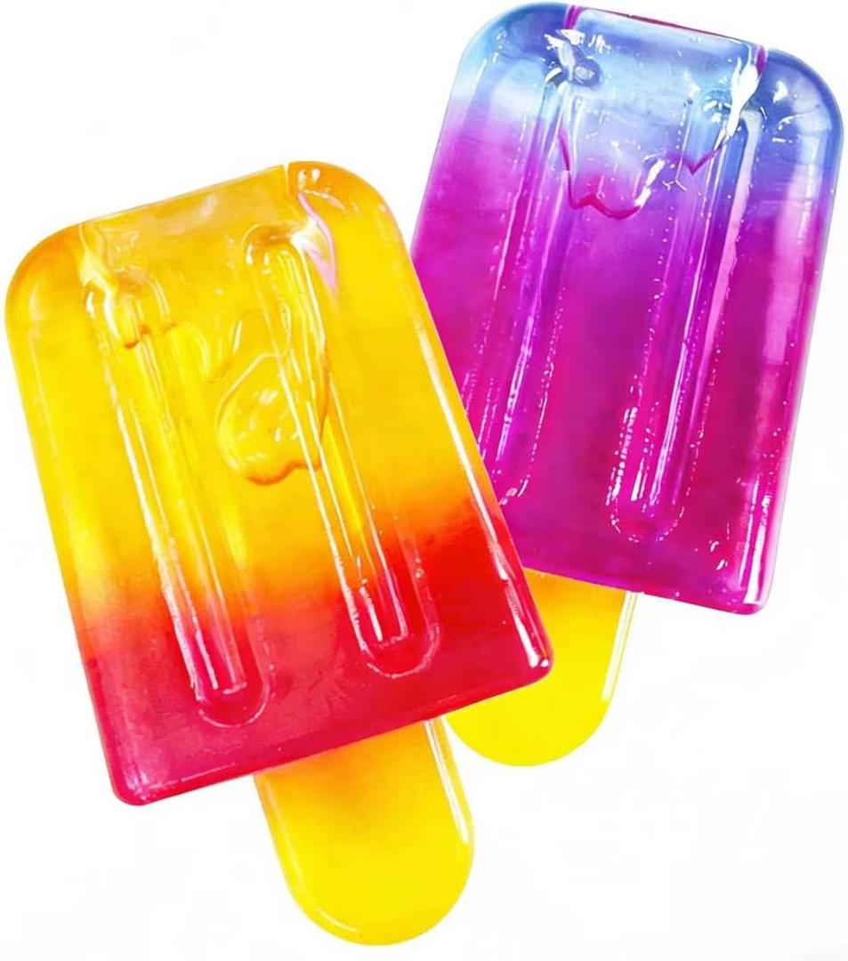 Ice Cream Squeeze Squishy, Ice Cream Cone Squishy, Slow Rise Sensory Fidget Toy,Party Favors Summer Sensory Stress Relief 2Pcs