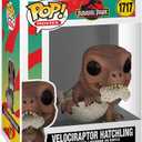 Funko Pop Movies: Jurassic Park Hatchling - Velociraptor Hatchling - Collectable Vinyl Figure - Gift Idea - Official Merchandise - Toys for Kids & Adults - Action/Adventure Fans