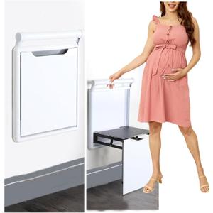 Wall Mounted Chair Shoes Shower Seat:Folding,Holder 500 LB