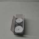 VCELINK in Wall Cable Management Kit with Hole Saw Drill Attachment and Mounting Brackets, Hide TV Cords for Wall Mount, Cable Wall Plate for Network, HDMI, Coax, Speaker Cables, White, 2-Pack