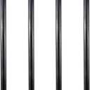 GeilSpace 3/4" x 48" Heavy Duty Pre-Cut Grey Metal Pipe, Industrial Steel Fits Standard 3/4 Inch Threaded Pipes and Fittings - Vintage DIY Industrial Shelving (3/4" × 48", Grey)