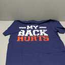 My Back Hurts T-Shirt (Dark Blue) Size L