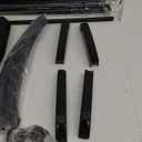 Whitmor 3 Section Laundry Sorter with Wheels - Black