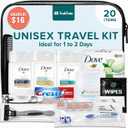 Travel Essentials Hygiene Kit Premium Name Brand TSA Approved Toiletry Bag