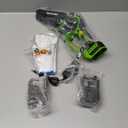 Mini Chainsaw Cordless, 6 Inch Electric Chainsaw with 2 Battery, Handheld Battery Powered Chain Saw with Auto Oiler, Gardening Tools Saw for Wood/Tree Cutting, Holiday Gifts for Men, Dad, Husband (Green)