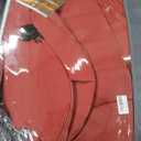 Full Coverage Faux Leather Car Seat Covers Full Set,Automotive Seat Covers for Cars,SUVs Pick-up Truck, Car Seat Cushion, Wine Red Seat Covers for 5 Seats