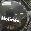 HOLMES 12" Table Fan, 75 Oscillation, 3 Speeds, 15 Adjustable Head Tilt, Ideal for Home, Bedroom or Office, Black