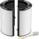 Combi 360Glass HEPA+Activated Carbon Filter For Dyson HP1 HP2 TP09 TP07 TP06 TP04 TP10 TP7A HP04 HP06 HP07 HP09 HP10 HP4A HP7A PH01 PH02 PH03 PH04 PH3A DP04 PC1 PC2 Air Purifier, #965432-01
