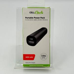 NEW Cell Candy Portable Power Pack Smartphone 1800 mAh USB ...