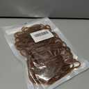 Quacc 50 PCS Large Rubber Bands Big Heavy Duty Elastic Bands, Natural Rubber Strong Thick Elastic Band for Home Office Supplies, Garbage Cans (6.3 x 0.15 inch)