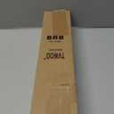 Gold Wrap Around Curtain Rods:5/8" Small Blackout Adjustable Window Curtain Rod for Bedroom Kitchen Apartment Renter Friendly,Room Darkening Curved Drapery Rods Easy Install,Brass Golden 28-48"