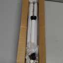 BeBecome Sliding Door Security Bar17-50 inch Adjustable Patio Door Security bar with Rubber Tips Apartment Bedroom Bottom of Door Heavy Duty Interior White