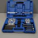 14pcs Bearing Removal Puller Kit 5 Ton Capacity Pinion Wheel Bearing Separator Tool with 2" / 5cm and 3" / 7.5cm Jaws Wheel Hub Axle Puller Set