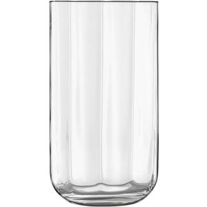 Luigi Bormioli Jazz All Purpose Beverage/HiBall Glass 15.25oz, Set of 4,
