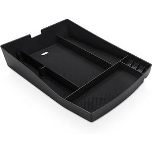 MARCHFA Center Console Organizer Tray Compatible for 2026 Volkswagen VW Atlas Accessories 2025 2024 for Atlas Cross Sport 2026 2025 2024 Middle Console Armrest Storage Box Tray Insert