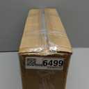 Dalmbox Wall-Mount Mailbox Large Mailbox for Post Rust-Proof Galvanized Steel Box for Outside or Townhouse Horizontal Style, White, 15.7 x 4.3 x 9.4