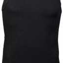 Gildan Men's A-Shirt Tanks, Multipack, Style G1104, Black (12-Pack), X-Large