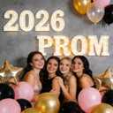 PROM Decorations 2026 Marquee Letters: Graduation Decorations Prom 2026 Light up Sign Marquee Letters Decorations for Class of 2026 High School College Party Supplies