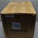 Yunsailing 50 Pack Cheerleading Pom Poms with Handle Bulk Metallic Foil Plastic Pom Poms for Dance, Matches, Squad Spirit Sports, Stage Performance, Carnival Celebration (Matte Black & Orange)