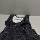 ABOCIW Womens High Neck Tennis Dress Sleeveless Wrap Skirt Built in Shorts Golf Athletic Dress Workout Rompers Black Medium. Medium