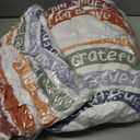 2 x 18 x 18 Inch Rainbow Pocket Pillow Gift Reading Corner