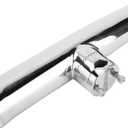 DasMarine 2 Pack Tournament Style Clamp on Fishing Rod Holder for Rails 1" to 1-1/4" Rail Mount Stainless Steel Rod Holder