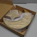 4 Pcs Eid Mubarak Trays Decor Ramadan Moon Serving Trays Star Islam Muslim Food Serving Tray Iron Tray Decorations for Ramadan Islam Party Dessert Pastry Display Holder Decoration