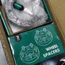 YHTAUTO 4x137mm Wheel Spacers 1.5 inch Fits Bombardier, Can-Am, Kawasaki, Suzuki Models, Outlander, Commander, Renegade, Bayou, Prairie, Tire Spacers w/ M10x1.25 Studs, 110mm Center Bore 4 Lug 4PCS