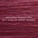 12 Pack 10Ft Cheesecloth Table Runner 35x120 Inch Boho Gauze Table Runner Rustic Cheese Cloth Long Romantic Table Runners for Wedding Bridal Shower Birthday Party Table Decor (Burgundy)