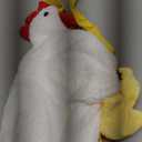 Chicken Purse - Cute Purse for Women - Chicken Plush Bag Kids Crossbody Bag - 2 Cute Keychains