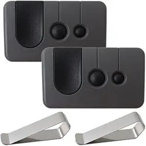2Pcs for Sears Craftsman 139.53753, 139.53985D Garage Door Opener Remote 315mhz with Purple Learn Button Only