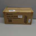 Over The Door Pantry Organizer, Pantry Organization and Storage, 6-Tier Deep Baskets Hanging Heavy-Duty Metal, Wall Spice Rack Seasoning Shelves for Home & Kitchen, Laundry Room Bathroom, White