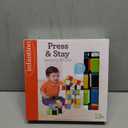 Infantino Press & Stay Sensory Blocks for Babies Age Grade 12m+, 23-Piece Set, Multicolor