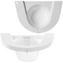 Urine Hats for Toilets, Specimen Collection Pan, 27oz/800cc Universal Toilet Hats to Catch Urine, Pee Urinal Sample Cup Containers for Women and Elderly, Pack of 6