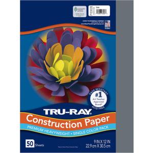 Tru-Ray Construction Paper 9x12" Slate