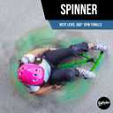 EzyRoller Spinner X Ride On Toy for Kids, Ages 4-12, Up to 154 lbs - Green