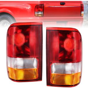Boine Tail Light Compatible With 1993 1994 1995 1996 1997 Ford Ranger Driver and Passenger Side Rear Light Brake Lamps