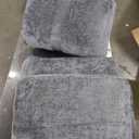 Sofa Seat Cushions 3 pcs, Grey