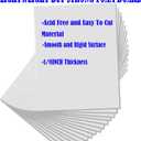 20Pack Foam Core Board, 11"x15" White Foam Board, 3/16" / 5MM Thick Mat Foam Board Center, Backing Boards for Mounting Photographs and Artwork, 3-D Modeling, Signage, Poster Making